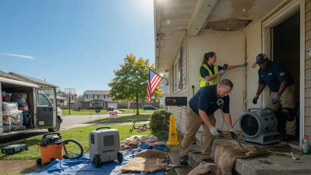 Water Damage Restoration in Hepler, KS near me